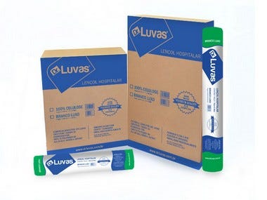 Lençol de Papel 70cmx50m Eco 10 Rolos - Dr. Luvas