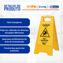 Placa Sinalizadora Piso Molhado - Nobre