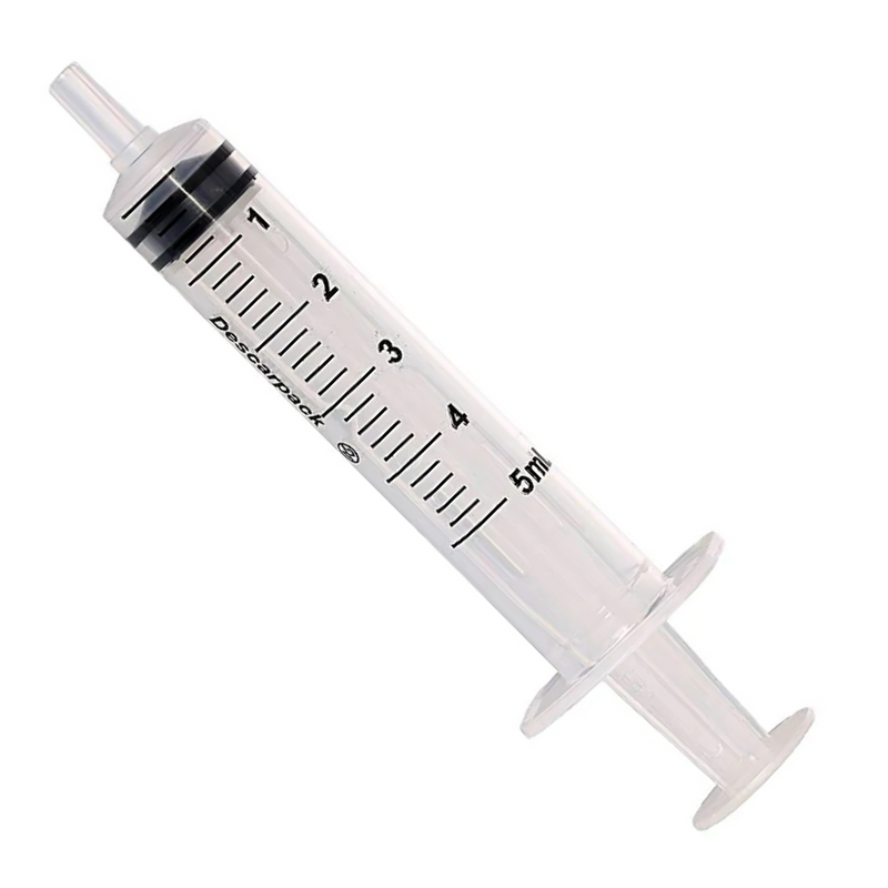 Seringa Descartável 5ml Luer Slip 100un - Descarpack