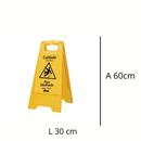 Placa Sinalizadora Piso Molhado - Nobre