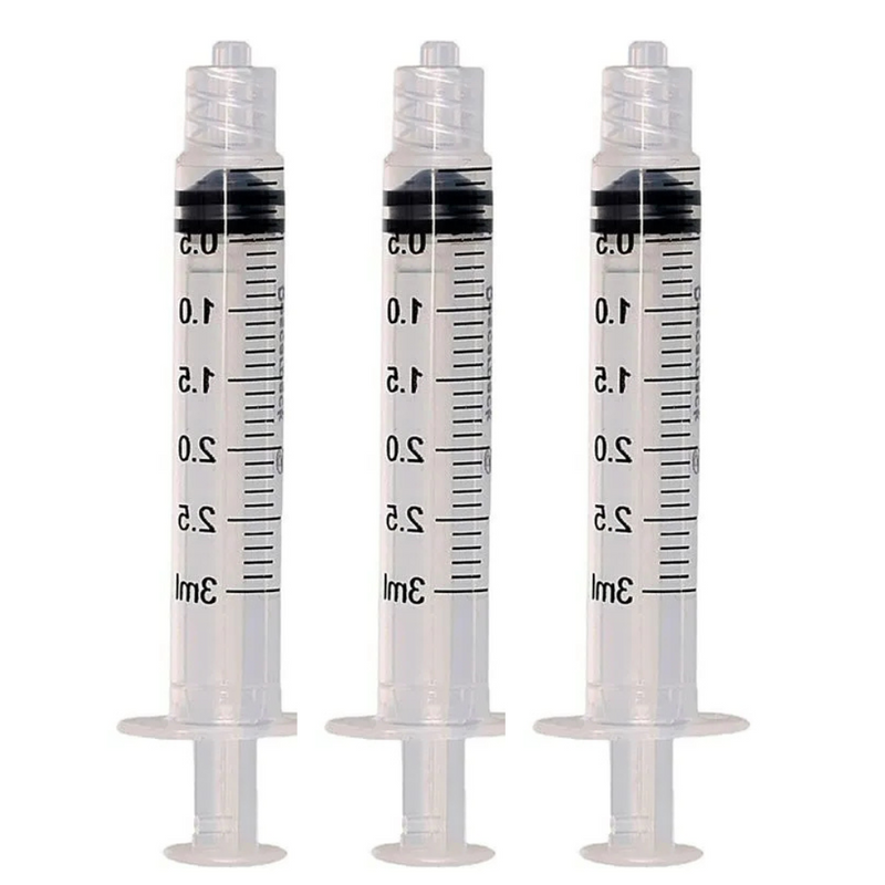 Seringa Descartável 3ml Luer Lock 100un- Descarpack