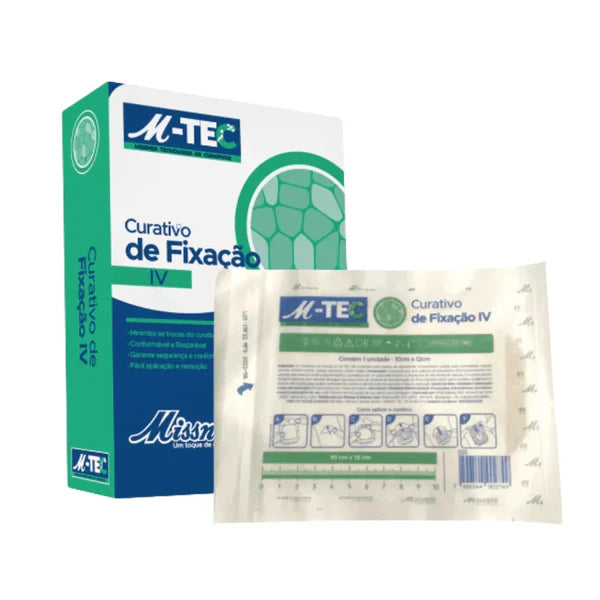 Curativo de Fixação IV 10x12cm - Missner