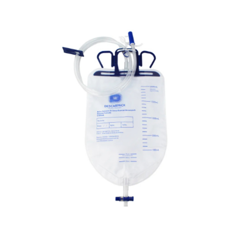 Bolsa Coletora de Urina Estéril Especial 2L - Descarpack