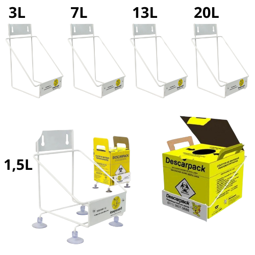 Suporte Para Caixa Coletora - Descarpack