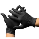 Luva Vinilplus Preta Sem Pó 100un - Talge