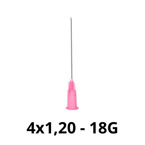 Agulha Hipodérmica Descartável 100un - Descarpack