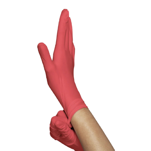 Luva de Procedimento Látex Vermelha Com Pó 100un - Unigloves