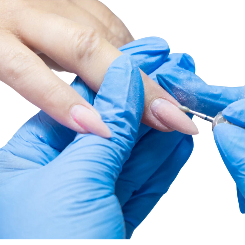 Luva Nitrílica Azul Sem Pó 100un - Talge