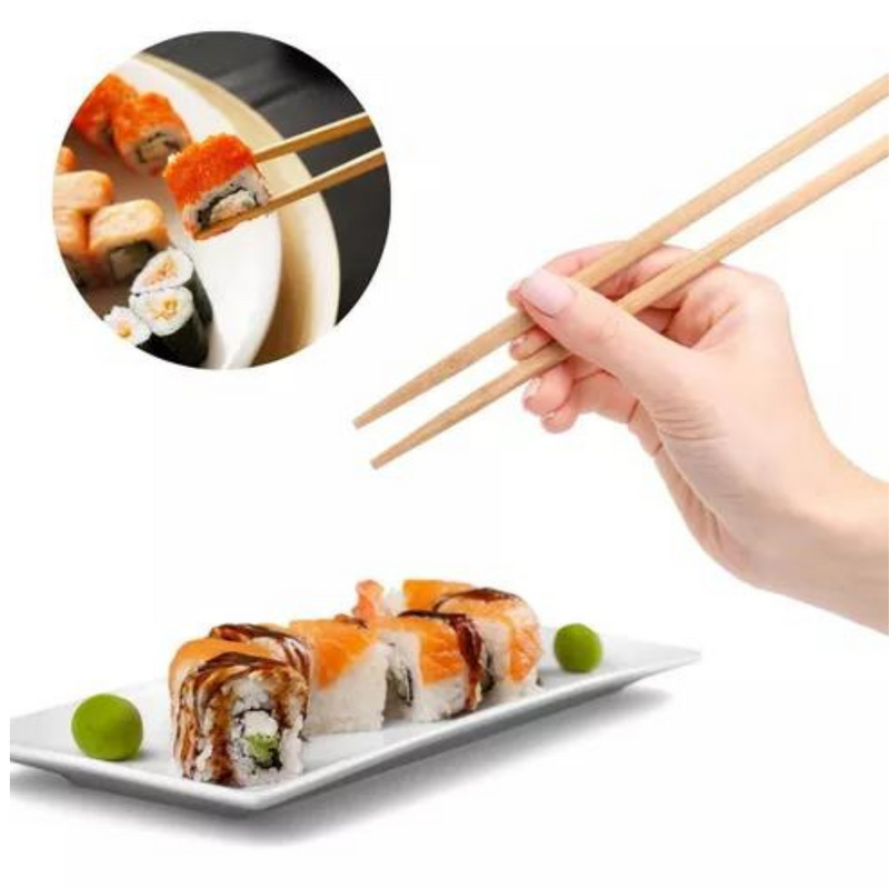 Hashi de Bambu 100 Pares - Inoven