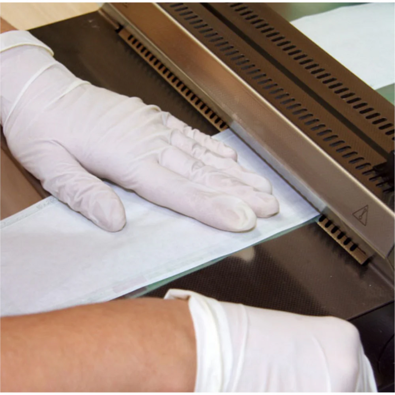 Papel Grau Cirúrgico 12cm x 100m - Dr. Luvas