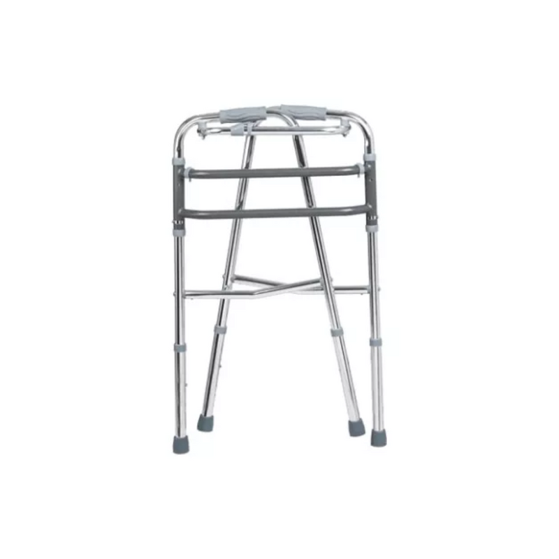 Andador de Alumínio Dobrável e Regulável Até 130kg - Supermedy