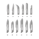 Lâmina de Bisturi Aço Carbono 100un - Descarpack