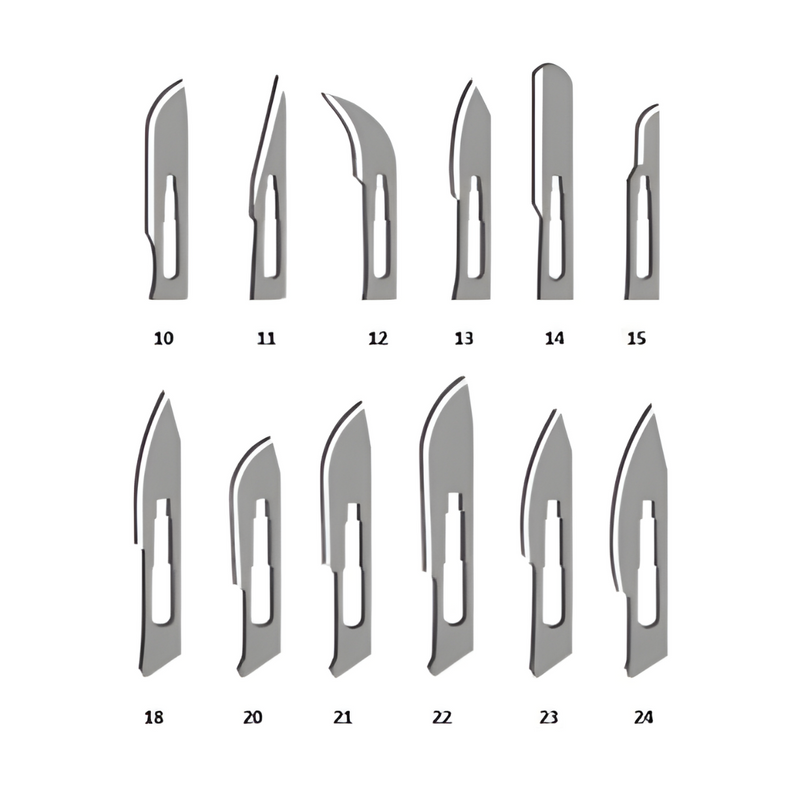 Lâmina de Bisturi Aço Carbono 100un - Descarpack