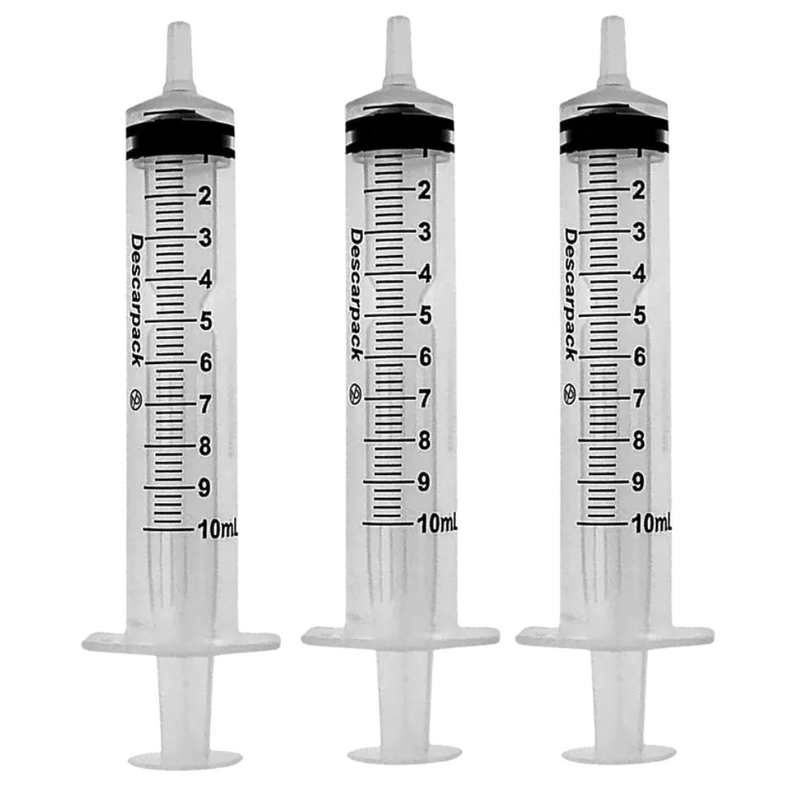 Seringa Descartável 10ml Luer Slip 100un - Descarpack
