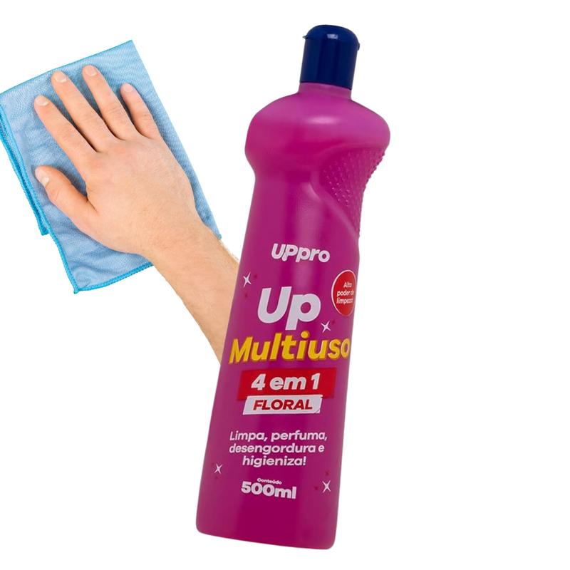 Limpador Multiuso Floral 4 em 1 500ml - Uppro Nobre