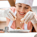 Luva de Procedimento Látex Branca Sem Pó 100un - Descarpack