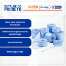 Papel Grau Cirúrgico 20cm x 100m - Dr. Luvas