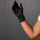 Luva de Procedimento Nitrílica Preta Sem Pó 100un - Unigloves